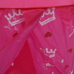 Tente de jeu pliante pour enfants, ch�teau de princesse, jouet de camping de jardin, d'int�rieur et d'ext�rieu ...