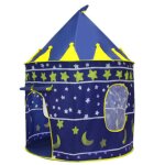 Tente de jeu pliante portable pour enfants, maison de jeu pour bb, grand chteau de prince de princesse ...