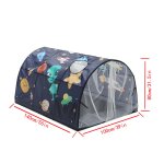 Tente de jeu tunnel pour enfant, jouet portable et pliant, dcoration de la chambre, petite maison, idal ...
