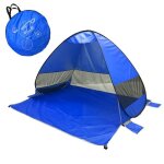 Tente de plage ombre de soleil bleu foncé anti - uv pop up tente automatique camping mmk94 Tente de plage ombre de soleil bleu foncé anti - uv pop up tente automatique camping mmk94