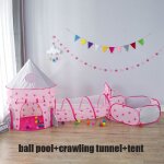 Tente portable pour enfants, spacvier rocket, aire de jeux pour bb, tipi bettalk l, maison de jeux ...