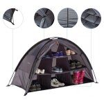 Tente de rangement extrieure tanche, compacte et portable, armoire de rangement de camping avec 9 tagres ...
