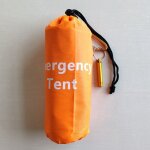 Tente de survie, abri d'urgence, bche, sac de couchage thermique avec equipement de survie, outils de ...