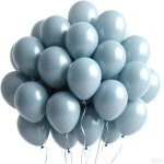 Teppc - ballons bleus macarons, 100 pièces ballons bleu en latex 12 pouces avec ruban pour thème bleu ... Teppc - ballons bleus macarons, 100 pièces ballons bleu en latex 12 pouces avec ruban pour thème bleu ...
