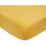 Teppc - - drap housse bb - 100% coton - label oeko - tex - jersey extensible - moutarde - 60x120 ...