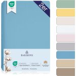 Teppc - drap housse pour lit de bébé 60x120 / 70x140 lit d'enfant - 100% coton jersey oeko - tex standard ... Teppc - drap housse pour lit de bébé 60x120 / 70x140 lit d'enfant - 100% coton jersey oeko - tex standard ...
