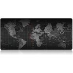 Teppd - tapis de jeu xl carte du monde gaming mouse pad, 80 x 30 cm, avec base antidérapante en caoutchouc ... Teppd - tapis de jeu xl carte du monde gaming mouse pad, 80 x 30 cm, avec base antidérapante en caoutchouc ...