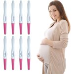 Test grossesse, 8 pièces morceaux test grossesse ultra - sensible, emballage scellé individuellement, ... Test grossesse, 8 pièces morceaux test grossesse ultra - sensible, emballage scellé individuellement, ...