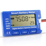 Testeur de capacit� de batterie rc num�rique, 5 en 1 compteur de batterie intelligent testeur de capacit� ...