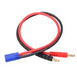 Tte banane 4, 0 mm vers prise ec5, fil en silicone 12 awg 36, 3 cm pour chargeur de batterie b6 lipo ...