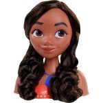 Tte  coiffer - disney princesses - tte  coiffer vaiana standard - 20 cm, brosse, peigne, 4 lastiques, ...