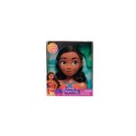 Tete a coiffer disney vaiana princesse metisse - tete de coiffure poupee 14 cm et brosse a cheveux - ...