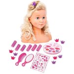 Super mod�le t�te � coiffer et maquiller cheveux blond