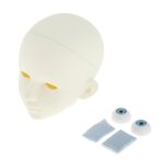 T�te de poup�e bjd, moule avec yeux 3d amovibles et jeu de p�tes pour dod sd dz, personnalisable, le ...