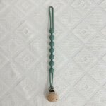 Ttine apaisante anti - chane pour bb, poussette tewindsor, chane anti - perte, attache - sucette ...