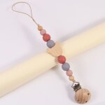 Tétine en bois avec nom pour bébé, perle en silicone, pendentif tewindsor, cadeaux pour - type no. 14 ... Tétine en bois avec nom pour bébé, perle en silicone, pendentif tewindsor, cadeaux pour - type no. 14 ...