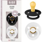 T�tine colour. lot de 2 sucettes. sans bisph�nol a, t�terelle ronde. latex de caoutchouc naturel, fabriqu� ...