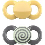 Tétine day & night (lot de 2) - sucettes en silicone douce pour les dents taille 3 (dès 14 mois) - tétine ... Tétine day & night (lot de 2) - sucettes en silicone douce pour les dents taille 3 (dès 14 mois) - tétine ...