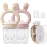 T�tine grignoteuse b�b� - distributeur de nourriture en silicone sans bpajouet dentaire accessoire d'alimentat ...