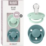 Ttine de lux. lot de 2 sucettes. sans bisphnol a, taille unique (0 - 36 mois), nordic mint / island ...