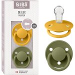 Ttine de lux. lot de 2 sucettes. sans bisphnol a, tterelle ronde. silicone, taille unique (0 - 36 ...