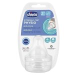 Ttine physiologique anti - coliques dbit moyen + 2m - chicco - lot de 2