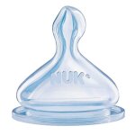 Ttines physiologiques nuk silicone x2 perage m