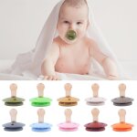 T�tine en silicone pour b�b�, qualit� alimentaire, coque en pp ecologique, sucette, anneau de dentition ...