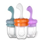 Ttine en silicone sans bpa, nourriture frache, lait, soins pour bb, outil d'alimentation pour enfants ...