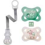 Tétine en silicone « skin soft » - 0 a 6 mois neutral - lot de 2 - avec boîte de transport stérilisateur ... Tétine en silicone « skin soft » - 0 a 6 mois neutral - lot de 2 - avec boîte de transport stérilisateur ...