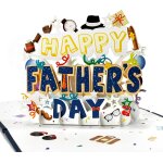 Text hpfd - carte fete des peres, carte de fte des pres heureuse pop up, cartes d'anniversaire pour ...
