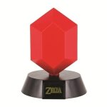 The legend of zelda - veilleuse 3d rubis rouge 10 cm