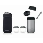 Thermo biberon inox 1 litre avec 2 compartiments