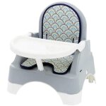 Thermobaby edgar rehausseur&marche pied gris charme