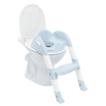Thermobaby reducteur de wc kiddyloo - fleur bleue