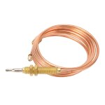 Thermocouple  gaz hr0001, 120cm, en cuivre, universel, remplacement de cuisinire  gaz, pour four, ...