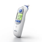 Thermomètre auriculaire infrarouge thermoscan7 + avec fonction age precisionâ® et mode nuit - braun Thermomètre auriculaire infrarouge thermoscan7 + avec fonction age precisionâ® et mode nuit - braun