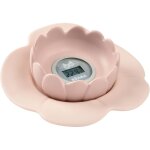 Thermomtre de bain lotus old pink - beaba