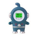 Thermomtre de bain pour nouveau - n, en forme d'extraterrestre, joli thermomtre de bain pour bb, ...