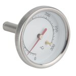Thermomtre de cuisine en acier inoxydable, pour caf, lait, aliments, th, eau, expresso, mousse, barbecue, ...