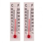 Thermomtre dcoratif pour maison de poupe, 2 pices, sans dformation, portable, compact, miniature, ...