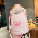 Thermos a pot de 1100ml, en acier inoxydable, bouteille d'eau chaude, de dessin animé, tasse a café thermique, ... Thermos a pot de 1100ml, en acier inoxydable, bouteille d'eau chaude, de dessin animé, tasse a café thermique, ...