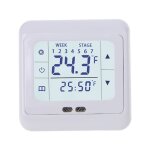 Thermostat de chauffage a ecran tactile x4yd, rgulateur de temprature pour sol chaud, systme de chauffage ...