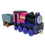 Thomas&friends - figurine miniature locomotive bleu ashima + réservoir a charbon jouet pour enfant Thomas&friends - figurine miniature locomotive bleu ashima + réservoir a charbon jouet pour enfant