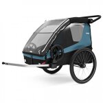 Thule - courier dog kit - accessoire remorque enfant noir