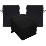 Tianyi - premium lot de 10 gants de toilette en eponge lavettes pour le visage en 100% coton gant de ...