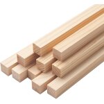 Tianyi - lot de 10 tiges carrées en bois dur brut pour travaux manuels, travaux manuels, loisirs créatifs, ... Tianyi - lot de 10 tiges carrées en bois dur brut pour travaux manuels, travaux manuels, loisirs créatifs, ...