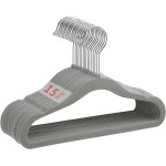 Tianyi - 15 baby cintre en velours antidrapant, cintre pour nourrissons et jeunes enfants, cintre pour ...
