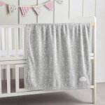 Tianyi - lot de 2 couvertures mignonnes 75 cm x 100 cm pour bb - douillettes et chaudes - pour nourrissons ...