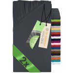 Tianyi - lot de 2 draps - housses pour lit d'appoint - berceau - 1493. 2123 - 40 x 80 cm - anthracite ...